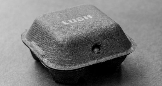 Lush sustainable packaging box