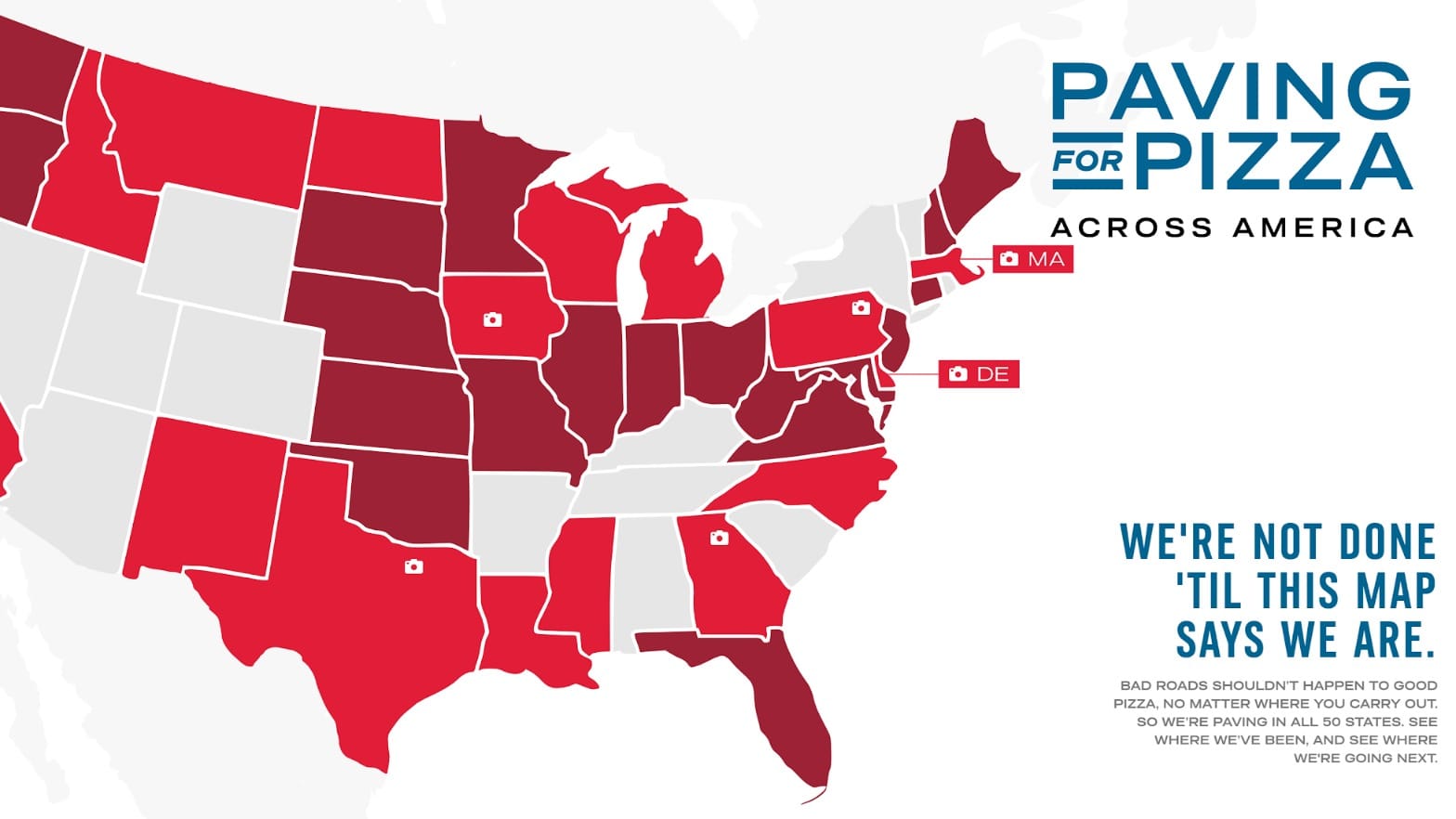 map of US states